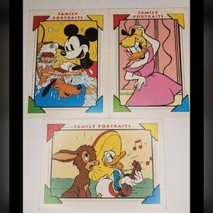 1991 Impel Disney Collector Cards Family Portraits